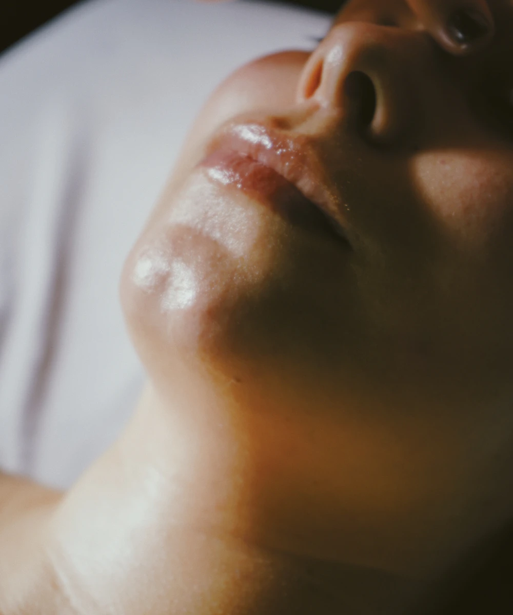 A relaxing facial treatment