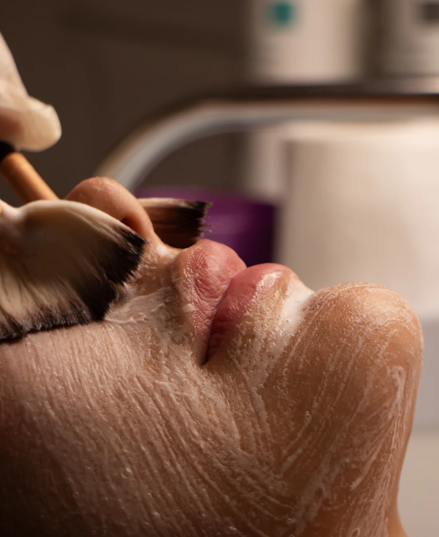 Skin peel treatment